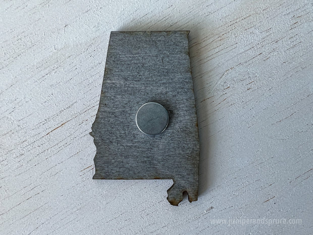 Alabama Vintage License Plate Ornament Magnet