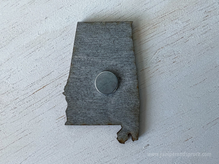 Alabama Vintage License Plate Ornament Magnet