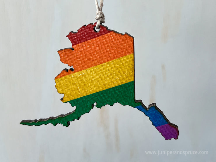 Alaska Pride Ornament Magnet