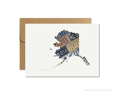 Alaska Home Greeting Card