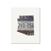 Arizona Vintage License Plate Print