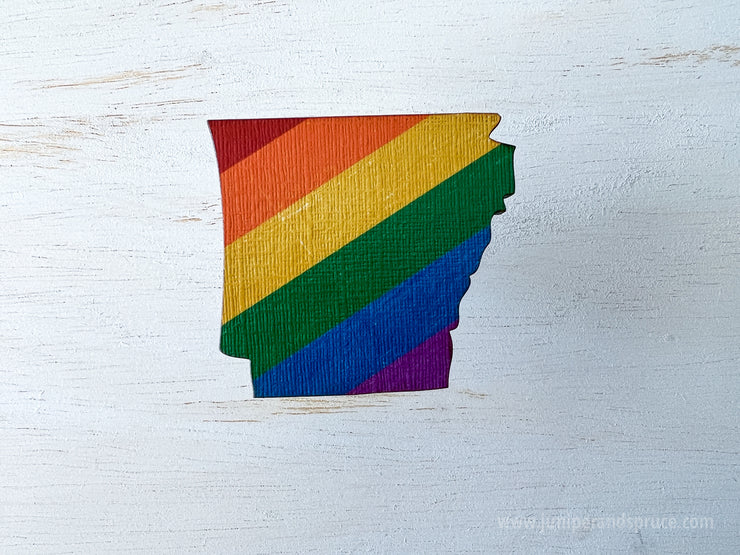 Arkansas Pride Ornament Magnet
