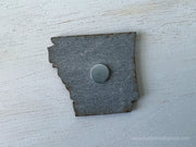 Arkansas Vintage License Plate Ornament Magnet