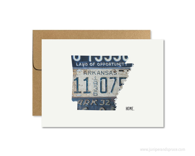 Arkansas Home Greeting Card