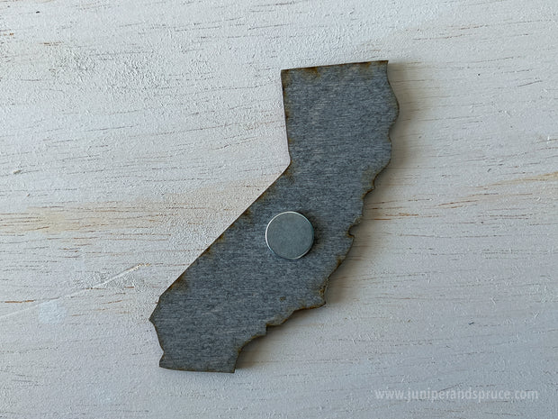 California Vintage License Plate Ornament Magnet