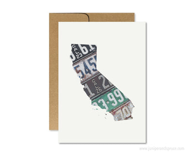 California Home Greeting Card