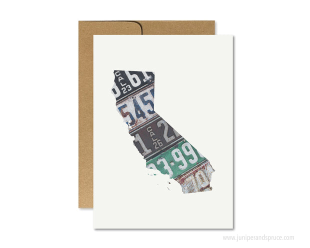 California Home Greeting Card