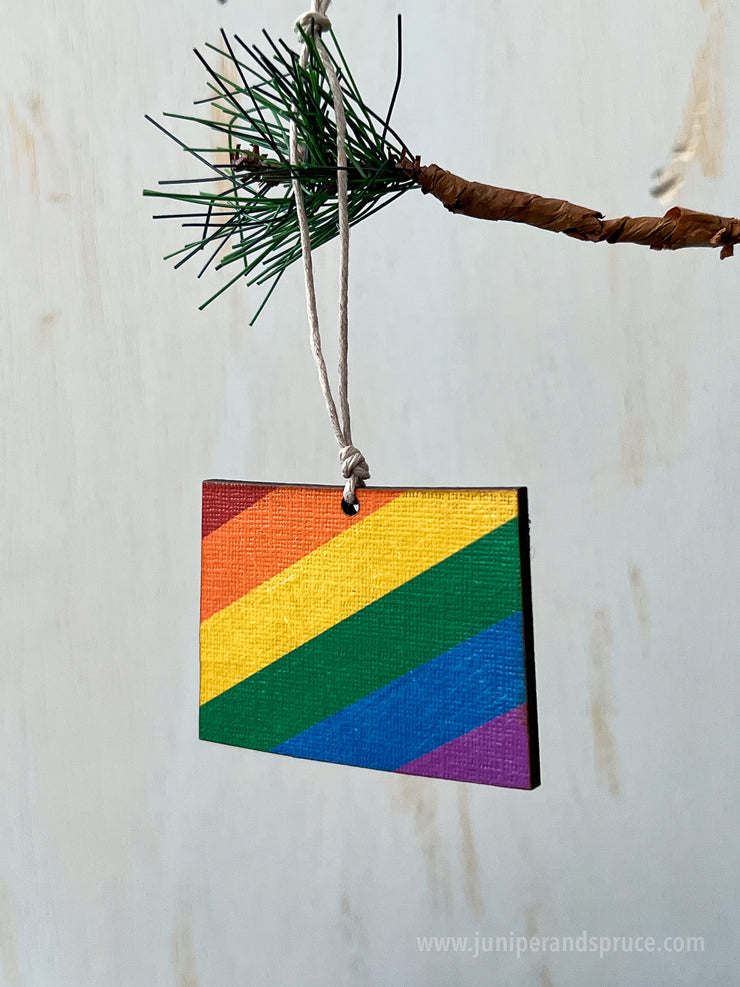 Colorado Pride Ornament Magnet