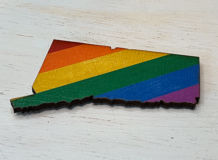 Connecticut Pride Ornament Magnet