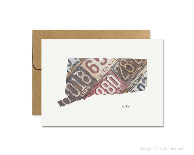 Connecticut Home Greeting Card