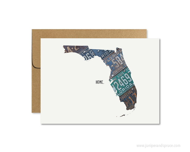 Florida Home Greeting Card