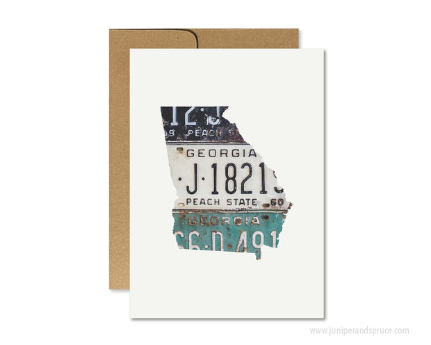 Georgia Home Greeting Card