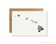 Hawaii Home Greeting Card