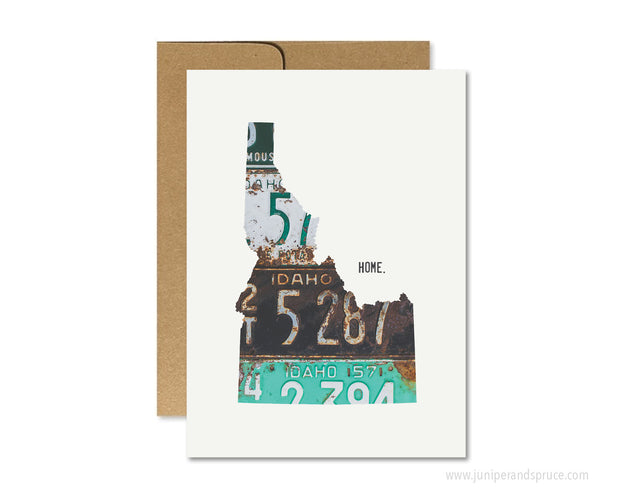 Idaho Home Greeting Card