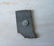Indiana Vintage License Plate Ornament Magnet