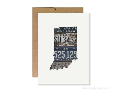 Indiana Home Greeting Card