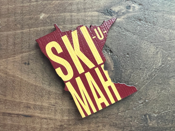 Minnesota Ski-U-Mah Ornament or Magnet