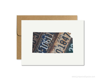 Kansas Home Greeting Card