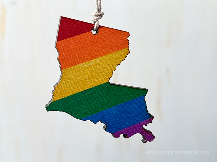 Louisiana Pride Ornament Magnet