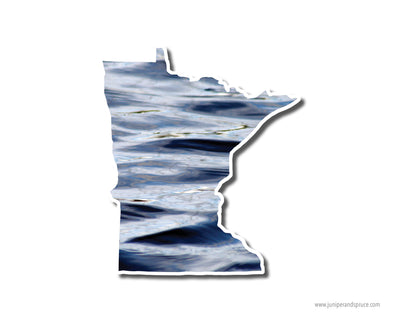 Minnesota Lake Superior Vinyl Sticker