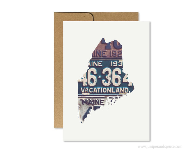 Maine Home Greeting Card
