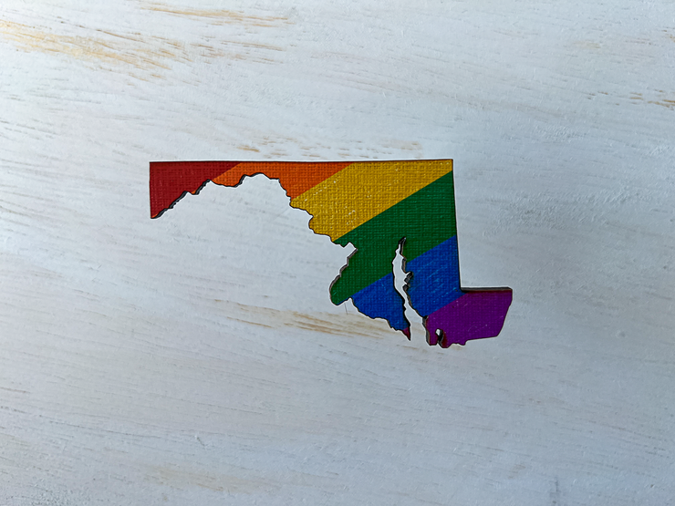 Maryland Pride Ornament Magnet
