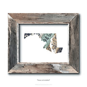 Maryland Vintage License Plate Print