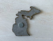 Michigan Vintage License Plate Ornament Magnet