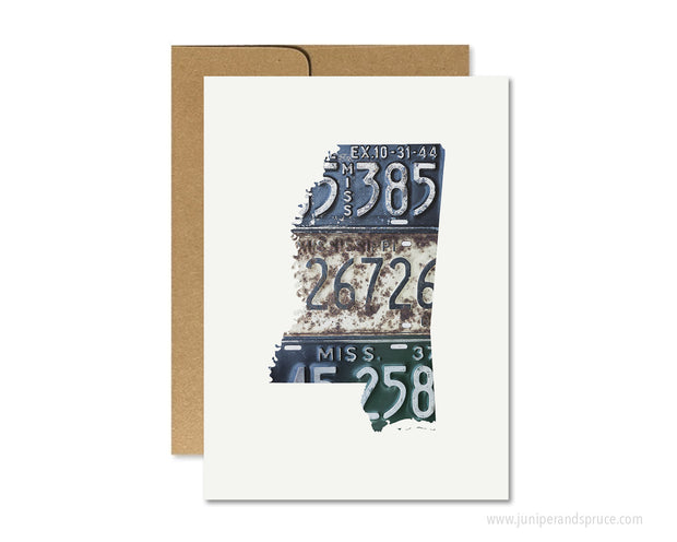 Mississippi Home Greeting Card