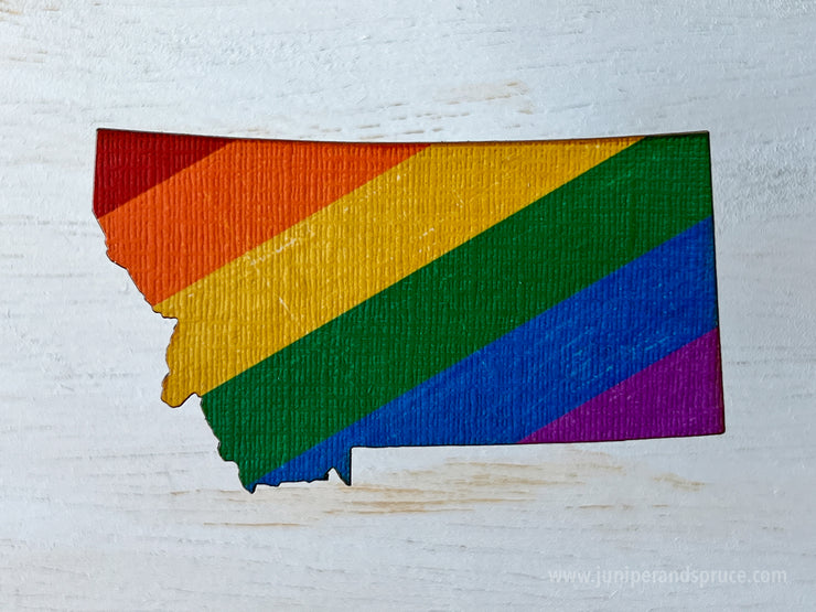 Montana Pride Ornament Magnet