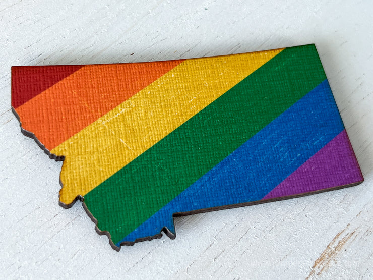 Montana Pride Ornament Magnet