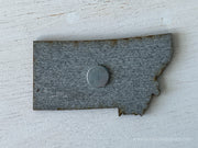 Montana Vintage License Plate Ornament Magnet