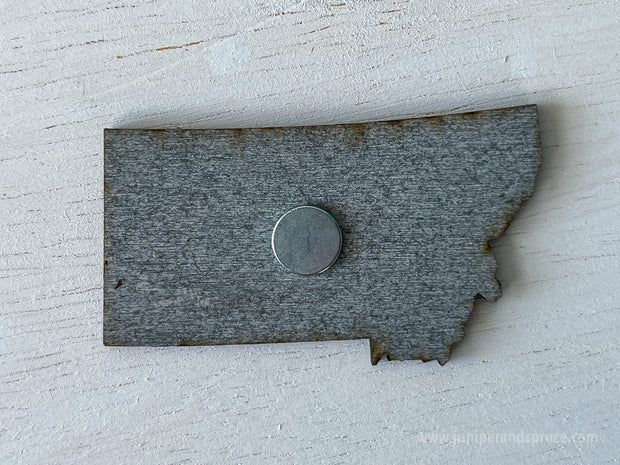 Montana Vintage License Plate Ornament Magnet