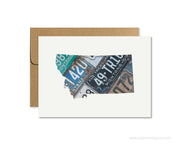 Montana Home Greeting Card