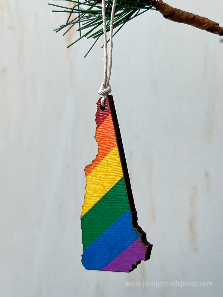 New Hampshire Pride Ornament Magnet