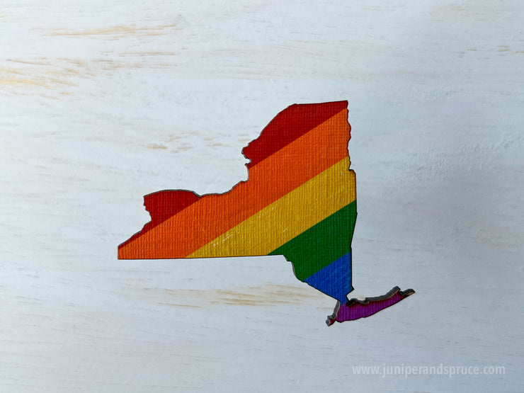 New York Pride Ornament Magnet