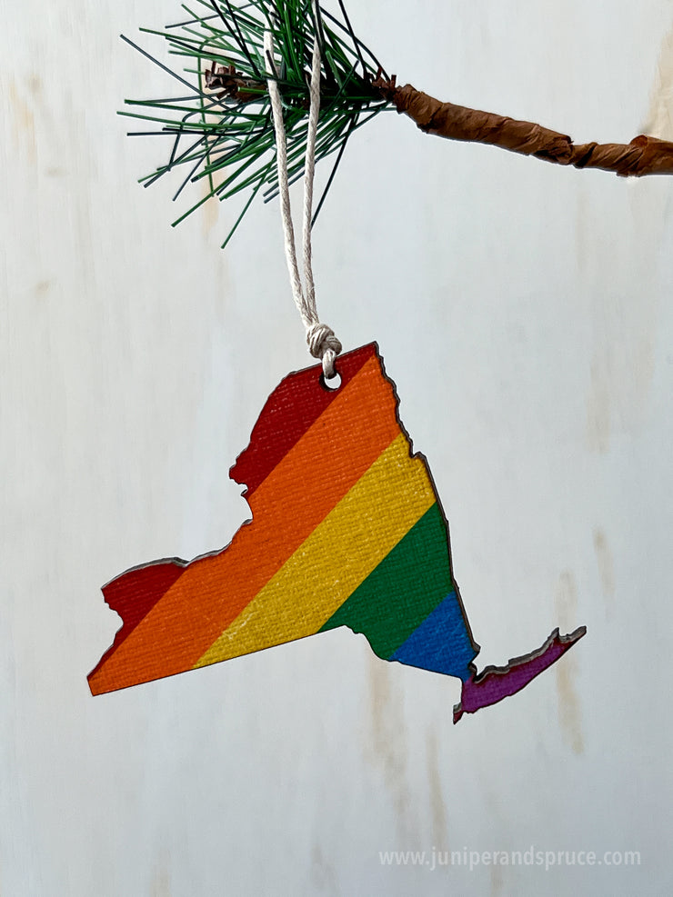 New York Pride Ornament Magnet