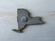 New York Vintage License Plate Ornament Magnet