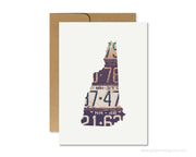 New Hampshire Home Greeting Card