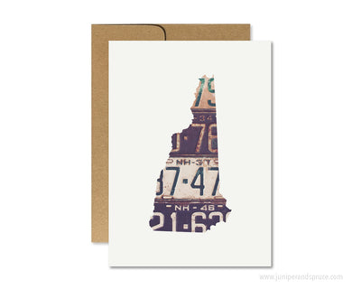New Hampshire Home Greeting Card
