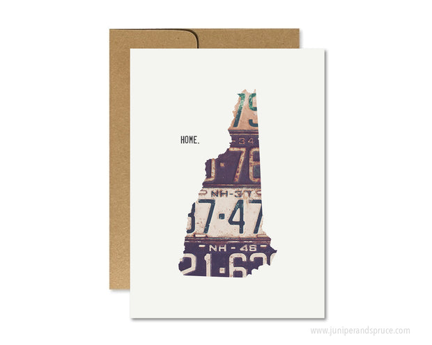New Hampshire Home Greeting Card