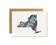 New York Home Greeting Card