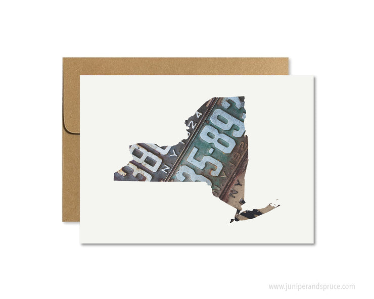 New York Home Greeting Card