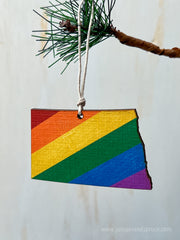 North Dakota Pride Ornament Magnet