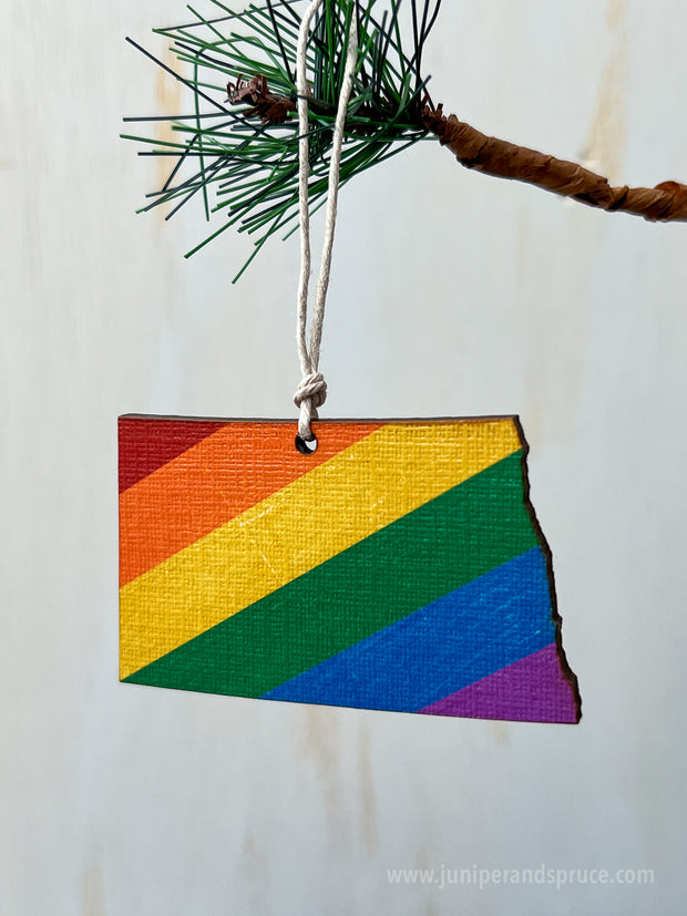 North Dakota Pride Ornament Magnet