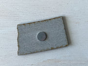 North Dakota Vintage License Plate Ornament Magnet