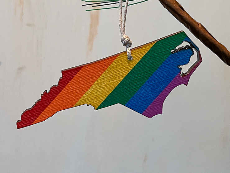 North Carolina Pride Ornament Magnet