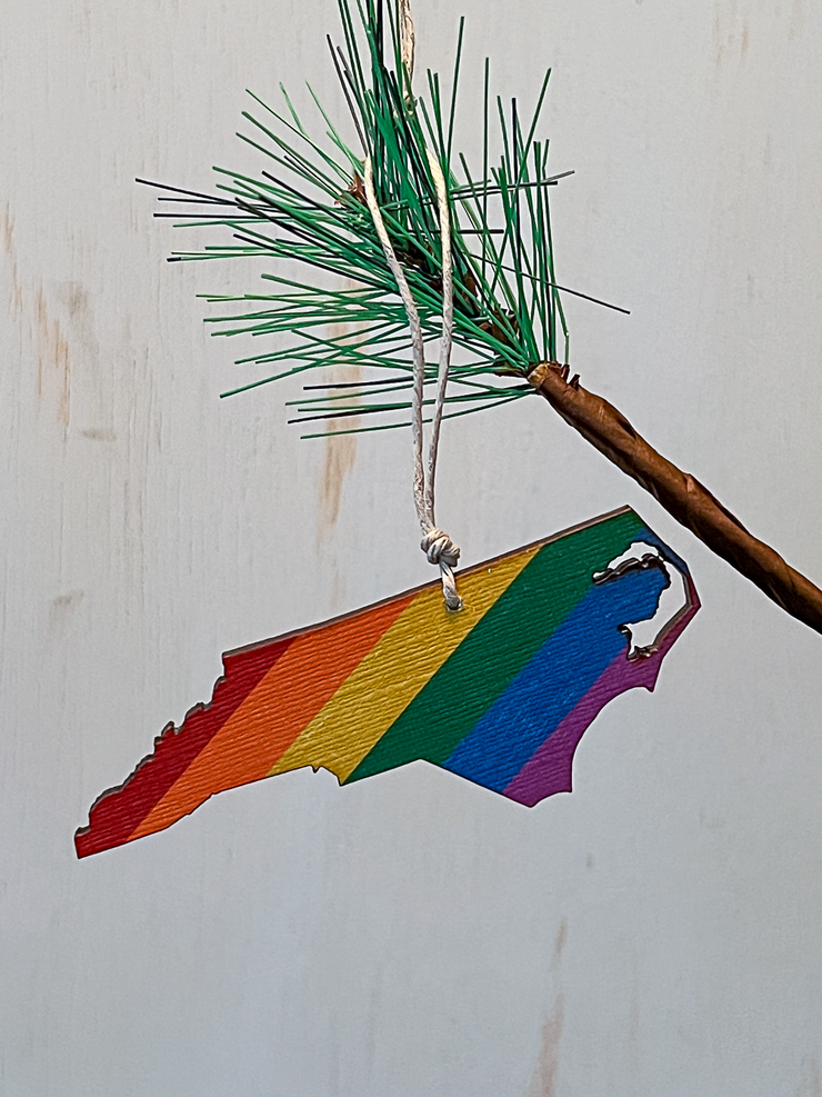 North Carolina Pride Ornament Magnet