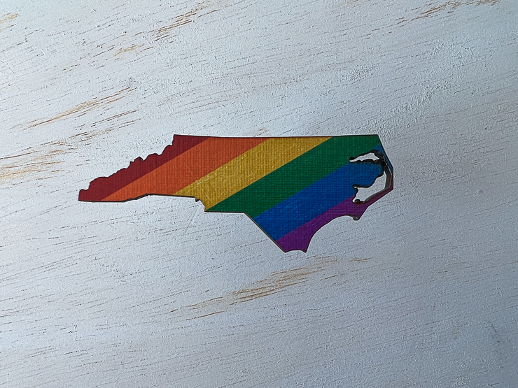 North Carolina Pride Ornament Magnet