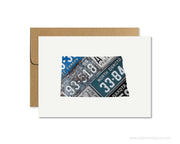 North Dakota Home Greeting Card